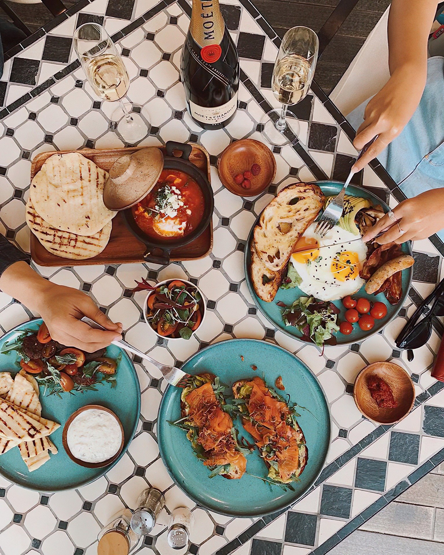 Peut-on faire un repas qu'avec du Champagne
